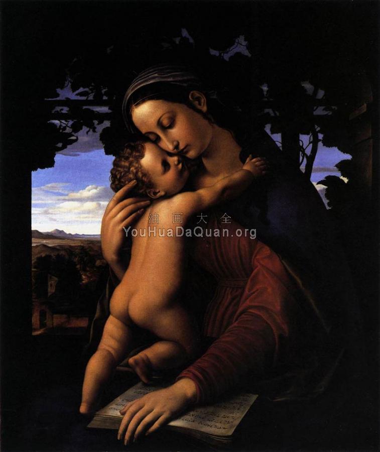 Madonna And Child - 朱利叶斯·施诺尔·冯·卡洛斯菲德